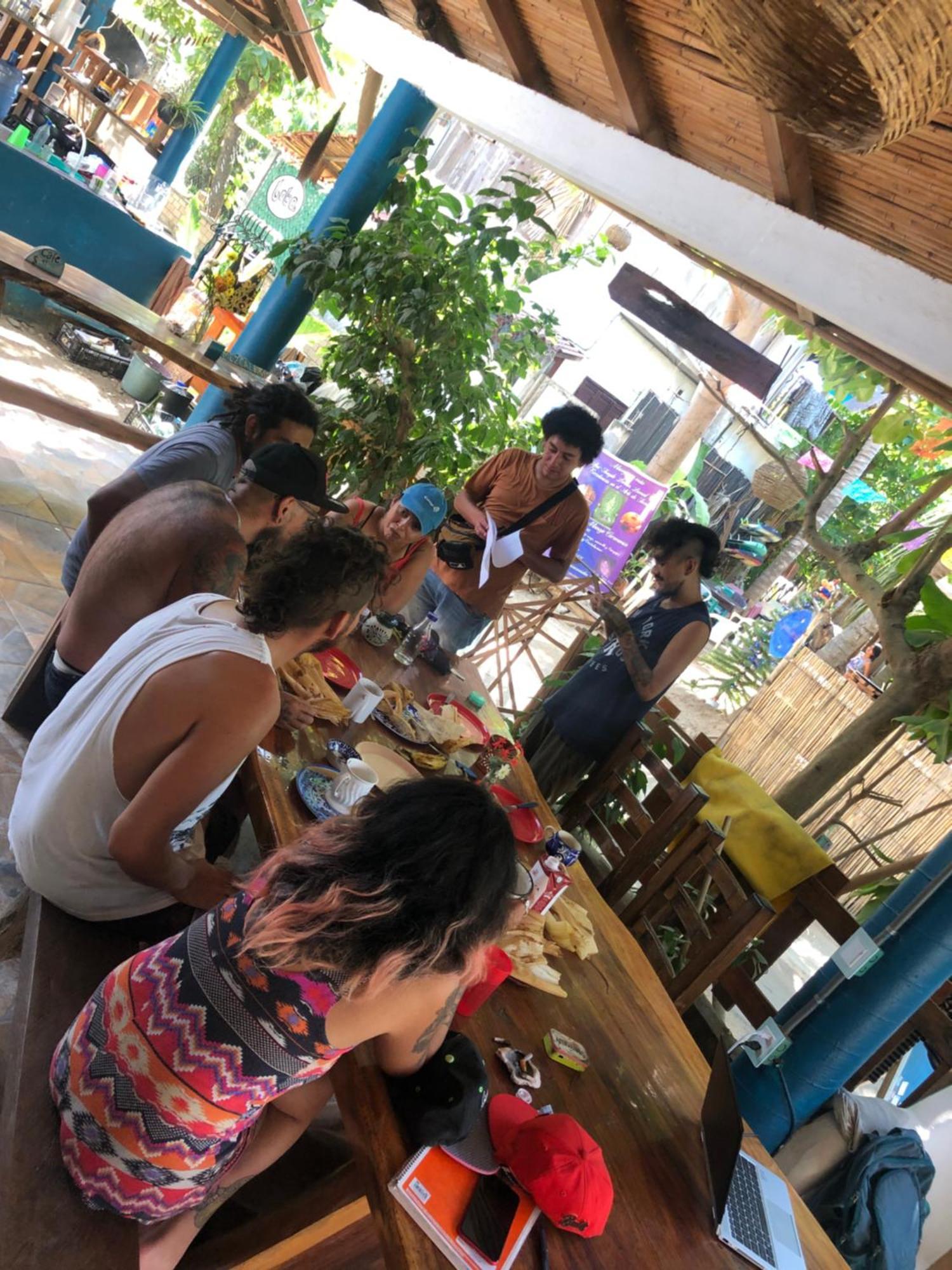Hostal Mar De Fondo Zipolite Bagian luar foto